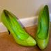 Ralph Lauren Shoes | Green Ralph Lauren Pumps | Color: Green | Size: 7