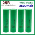 Batterie aste d'origine nouvelle marque 18650 2500mAh 3.6V INR18650 25R M 20A décharge