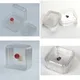 Boîte rangement bijoux Membrane élastique Portable affichage flottant 3D Transparent boîte