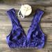 Free People Intimates & Sleepwear | Intimately Free People Deep Purple Bralette | Color: Blue/Purple | Size: S