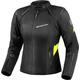 SHIMA Rush 2.0 waterproof Ladies Motorcycle Textile Jacket, black-yellow, Size S for Women