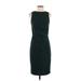 Free Press Casual Dress - Sheath: Green Jacquard Dresses - Women's Size Small
