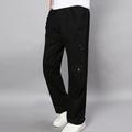 Homme Pantalon Cargo Pantalon cargo Ample Pantalon Taille elastique Plein Toute la longueur du quotidien Fin de semaine Chinoiserie Noir Jaune Micro-élastique