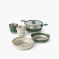 Sea to Summit Detour Stainless Steel One Pot Cook Set (Größe 5 Teile, gruen)