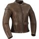 Segura Babylone Damen Motorrad Lederjacke, braun, Größe 38