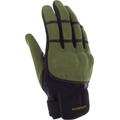 Segura Zeek Evo Wasserdichte Motorrad Handschuhe, schwarz-grün-braun-beige, Größe L
