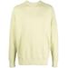 Logo-patch Crew-neck Jumper - Yellow - Calvin Klein Knitwear