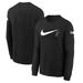 Youth Nike Black San Antonio Spurs Swoosh Long Sleeve T-Shirt