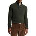 Button Neck Wool-blend Sweater