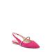 Crystaline Slingback Flat