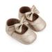 WBQ Infant Baby Girls Soft Sole Bowknot Princess Wedding Dress Mary Flats Newborn Light Baby Sneaker Shoes 0-18M