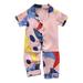 Youmylove Kids Pajamas Kids Toddler Children Summer Pyjamas Kids Toddler Boys Girls Silk Satin Tops Sleepwear Print Pajamas Sleepwear T Shirt Shorts Clothes Set