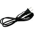 10Pcs 2.5 Feet 2 Prong Power Cord Cable For AC Adapter Laptop Charger