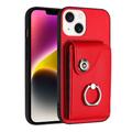 Phone Case For iPhone 15 Pro Max iPhone 14 13 12 11 Pro Max Mini SE X XR XS Max 8 7 Plus Back Cover Ring Holder Magnetic Card Slot Retro TPU PU Leather