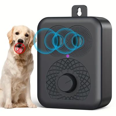 Ultrasonic Dog Repeller 2 Ultrasonic Transmitter 4 Gear Frequencies.Large Capacity Rechargeable Battery Can Be Hanged For Use