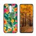 Vibrant-tropical-luau-patterns-3 Phone Case Designed for LG Xpression Plus 2 Case Soft Silicon for women girls boys wife gift Shockproof Phone Cover