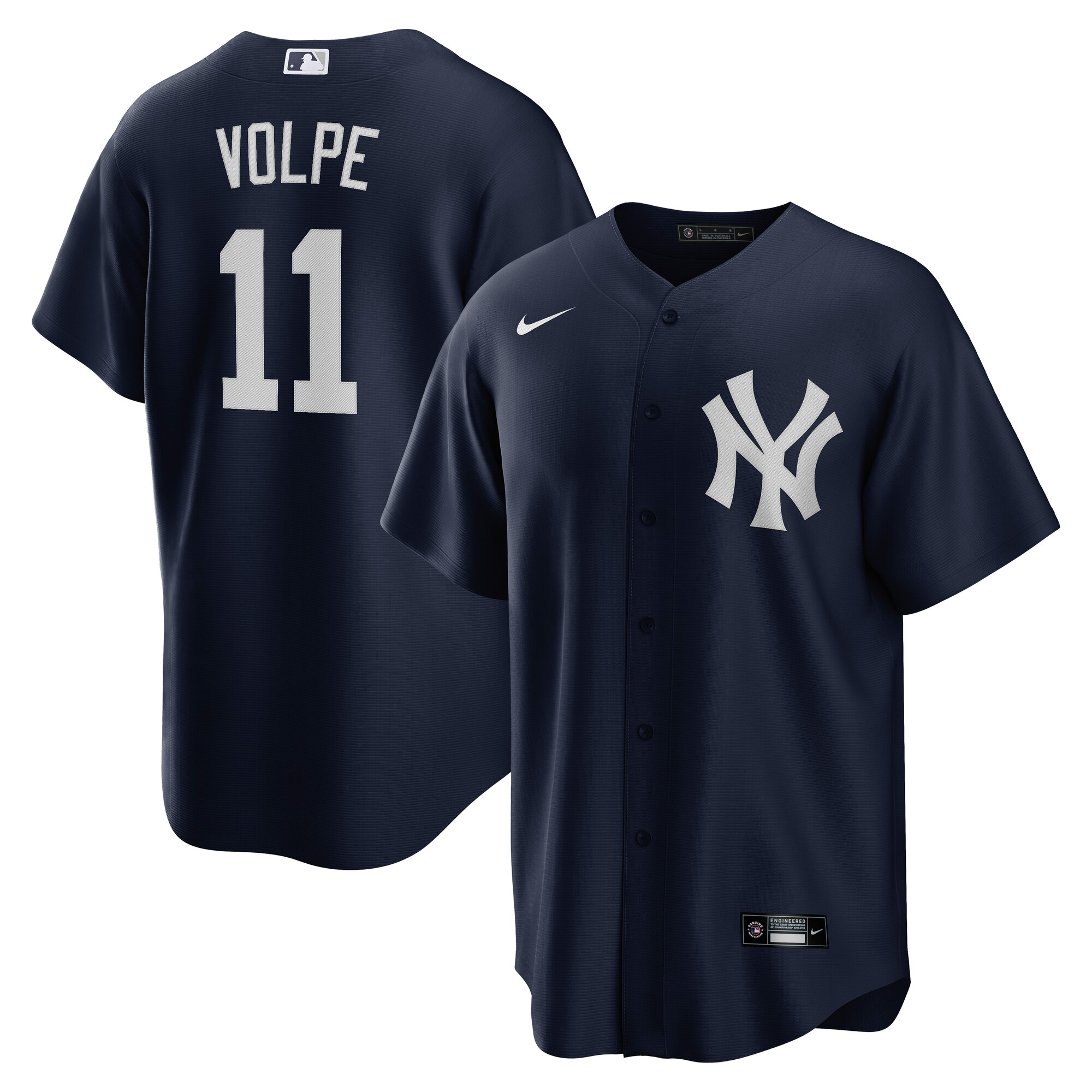 New York Yankees Herren Nike Replica Alternativtrikot - VOLPE Image