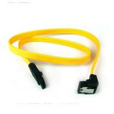 Double shrapnel SATA data cable SATA hard disk data cable sata cable Serial SATA data cable with buckleï¼Œ5pack