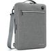 Laptop Shoulder Bag Briefcase 15.6 Laptop Carrying Case Waterproof Laptop Case for Business Leisure College light grey