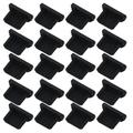 Mobile Dust Plugs Dust-proof Cap Cell Phone Micro USB Port Charger Stopper 65 Pcs
