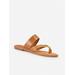 J.McLaughlin Women's Shay Leather Sandals Brown/Yellow, Size 7.5