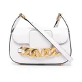 Valentino Garavani, Bags, female, White, ONE Size, Valentino Garavani Vlogo Chain Leather Bag