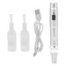 Electric Microneedling Pen Wireless Adjustable Derma Skin Repair Tools for Face BodySilver