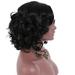 Melotizhi Wigs Human Hair Wig Cap Lace Front Wig for Women European And American Women s Popular Fashion Large Scalp Women s Short Curly Hair Fiber Headwear