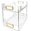 Space Saver Storage Desk Toiletry Organizer Shelves Shelf Bathroom Cosmetics Holder Desktop Stainless Steel The Pet