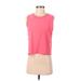 Athleta Active Tank Top: Pink Activewear - Women's Size Small