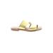 M. Gemi Sandals: Gold Shoes - Women's Size 37