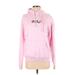 GOLF Pullover Hoodie: Pink Solid Tops - Women's Size Small