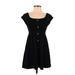 ASOS Casual Dress - Mini: Black Print Dresses - Women's Size 2