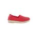 Cole Haan Flats: Espadrille Platform Summer Red Print Shoes - Women's Size 8 1/2 - Round Toe