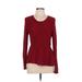 Angel of the North Cardigan Sweater: Red Sweaters & Sweatshirts - Women's Size Large