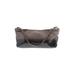 Daniella Lehavi Leather Crossbody Bag: Pebbled Gray Solid Bags