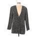 Liz Claiborne Jacket: Mid-Length Black Jackets & Outerwear - Women's Size 10