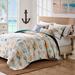 Kona Quilt Set by Greenland Home Fashions in Ocean (Size 2PC TWIN/XL)