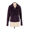 The North Face Faux Fur Jacket: Purple Jackets & Outerwear - Women's Size Small