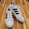 Adidas Shoes | Adidas Shoes White With Black Us 9.5 | Color: Black/White | Size: 9.5