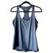 Athleta Tops | Athleta Gray Racer Back Tank Top Athletic Workout Top Womens Size M | Color: Gray | Size: M