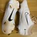 Nike Shoes | Nike Women’s Metal Softball Cleats. | Color: White | Size: 7