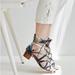 Anthropologie Shoes | Anthropologie Corso Como Jamaica Tie Up Sandals | Color: Blue/Green | Size: 5.5