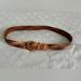 Madewell Accessories | Madewell Woven Leather Belt In Brown Multi Size Xxs/Small | Color: Brown/Tan | Size: Os