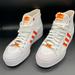 Adidas Shoes | Adidas Nizza (Us Women 9.5) Platform Mid Vegan Shoes | Color: Orange/White | Size: 9.5