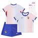 Preschool Nike White France National Team 2024 Away Replica Stadium Kit Set