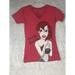 Disney Tops | Disney Little Mermaid Ariel Womens Xs Wet Hair Don't Care Tee Shirt | Color: Red | Size: Xsmall
