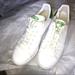 Adidas Shoes | Adidas White & Green Stan Smith Lace Up Sneakers | Color: Green/White | Size: 12