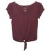 American Eagle Outfitters Tops | American Eagle Soft & Sexy T Size Small Euc! | Color: Purple/Red | Size: S