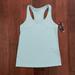 Under Armour Tops | Nwt Under Armour Polyester Light Blue Tank Top | Color: Blue/Silver | Size: S